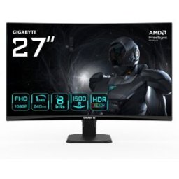 Gigabyte GS27FC2 Monitor Gaming Curvo 27" FHD - 1920 x 1080 - 27" Full HD - LED - Negro - 240Hz