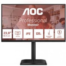 AOC 24E4U - 23.8" Full HD - LED - Negro - 120Hz