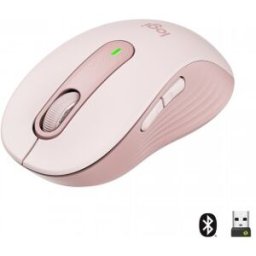 Logitech Signature M650 Ratón Óptico Inalámbrico 2000DPI - Rosa