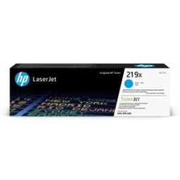 HP Cartucho de Tóner Original LaserJet 219X de alta capacidad cian