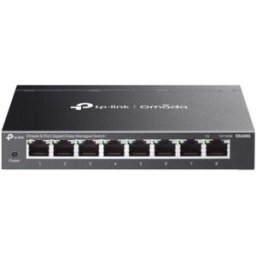 TP-Link Omada ES208G switch Gestionado L2 Gigabit Ethernet (10/100/1000) Negro