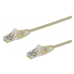 StarTech.com Cable Cat6 de 50cm - Delgado - con Conectores RJ45 sin Enganches - Gris