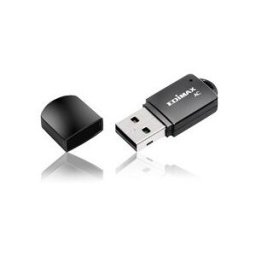 Edimax AC600, Inalámbrico, USB, WLAN, IEEE 802.11ac, 600 Mbit/s, Negro