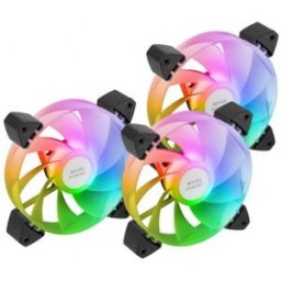 Pack 3 Ventiladores Invertidos Mars Gaming MF-3AR - 12cm - ARGB