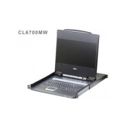 Aten Consola LCD single rail (HDMI / DVI / VGA, USB)