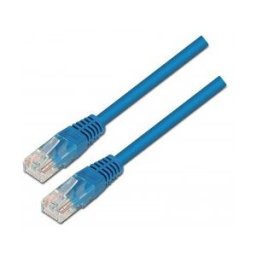 Aisens A133-0190 cable de red Azul 0,5 m Cat5e U/UTP (UTP)