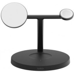 Belkin Soporte de carga inalámbrica 3 en 1 con Qi2 de 15 W