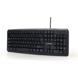 Gembird KB-U-103-ES. Formato del teclado: Estándar. Estilo de teclado: Derecho. Interfaz del disposi