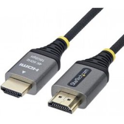 StarTech.com Cable HDMI Certificado Premium de Alta Velocidad de 2m - Ultraflexible - Trenzado - 4K