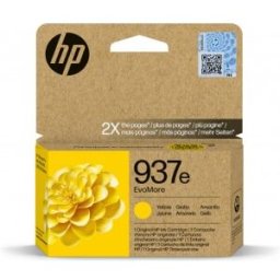HP Cartucho de Tinta Original EvoMore 937e amarilla Original Amarillo
