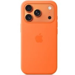 Apple Funda de silicona con MagSafe para el iPhone 17 Pro - Naranja
