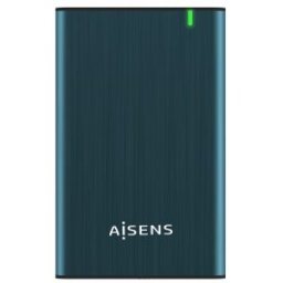Aisens Caja Externa 2.5" ASE-2525PB 9.5 mm SATA A USB 3.0/USB 3.1 Gen1, Azul Pacifico
