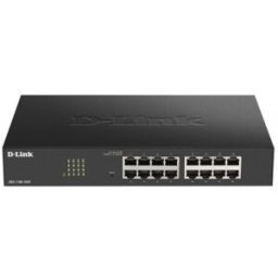 D-Link DGS-1100-16V2 switch Gestionado L2 Gigabit Ethernet (10/100/1000) Negro