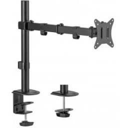 Aisens Soporte de Mesa ECO Giratorio e Inclinable para Monitor/TV 9Kg (3 Pivotes, 1 Brazo) de 17-32,