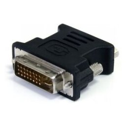 StarTech.com DVI to VGA Cable Adapter - Adaptador VGA - DVI-I (M) - HD-15 (H) - moldeado, tornillos