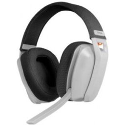 Auriculares Gaming Inalámbricos con Micrófono Krom Kanji - Bluetooth - USB 2.0 - Blancos