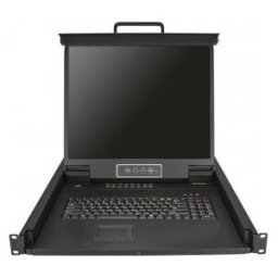 StarTech.com Consola para Armario Rack con KVM de 16 Puertos VGA y Pantalla de 19 Pulgadas - 1U