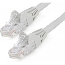 StarTech.com N6LPATCH5MGR cable de red Gris 5 m Cat6 U/UTP (UTP)