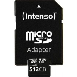 Intenso 3433493 memoria flash 512 GB MicroSDXC UHS-I Clase 10