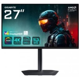Gigabyte MO27U2 OLED 4K UHD Gaming Monitor - 3840 x 2160 - 27" 4K Ultra HD - QD-OLED - Negro - 240Hz