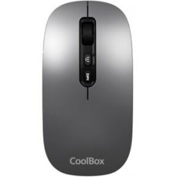 CoolBox W02 RF Wireless + Bluetooth Óptico 1600 DPI Gris