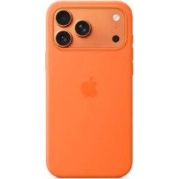 Apple Funda de silicona con MagSafe para el iPhone 17 Pro Max - Naranja
