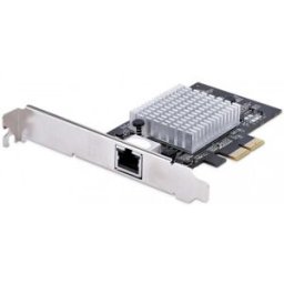 StarTech.com Tarjeta PCIe Adaptadora de Red de 1 Puerto RJ45 10Gb para PC o Servidor, Tarjeta PCI Ex