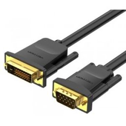 Vention Cable Conversor EABBG - DVI Macho - VGA Macho - 1.5m - Negro