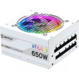 Unyka ch ATX Atilus RGB White 650W 80 PLUS Gold 650W