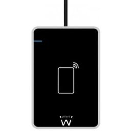 Ewent EW1053 lector de tarjeta magnética Negro USB
