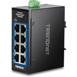 TRENDnet TI-GLC80 switch No administrado Gigabit Ethernet (10/100/1000) Negro