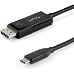 StarTech.com 1m - Cable USB-C a DisplayPort 1.4 - Bidireccional