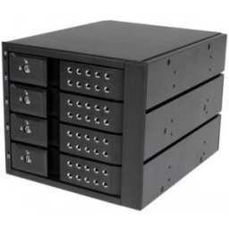 Startech.C STARTECH HSB4SATSASBA Rack Móvil Backplane con 4 Bahías Hot Swap de 3,5" sin Bandeja SAS SATA - de I