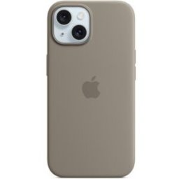 Funda Microfibra, Silicona Gris pardo para Apple (brand) iPhone 15