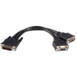 StarTech.com Cable de 0,2m de LFH59 DMS-59 a doble dual VGA - DMS59 Macho - 2x VGA Hembra, 0,2 m, DM