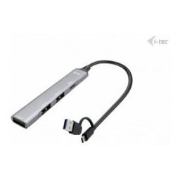 i-tec USB-C/USB-A Metal HUB 1x USB 3.0 + 3x USB 2.0