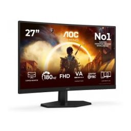 AOC G4 27" IPS FHD 180Hz - 27" Full HD - LCD - Negro, Rojo - 180Hz