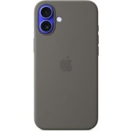 Apple Funda de silicona con MagSafe para el iPhone 16 Plus - Gris piedra