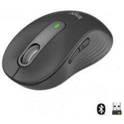 Logitech Signature M650 Ratón Óptico Inalámbrico 2000DPI Grafito