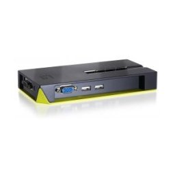 LevelOne CONMUTADOR AUTOMATICO SOBREMESA V/T/M 1a4 CPUs USB CABLES INCLUIDOS