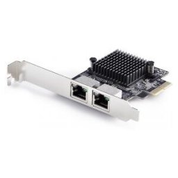 StarTech.com Tarjeta de Red Ethernet PCI Express de 2 Puertos Gigabit 5G - Tarjeta Adaptador Etherne