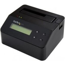StarTech.com Borrador de Unidad de Disco y Docking Station para Unidades SATA de 2,5 y 3,5 Pulgadas