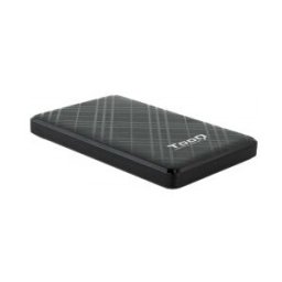 TooQ Caja Externa para Discos de 2,5” HDD/SSD, Negro