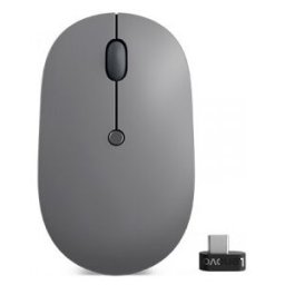 Ratón inalámbrico USB Lenovo Go - Negro trueno