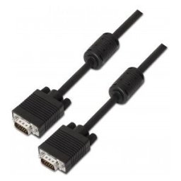 Aisens A113-0074 cable VGA 10 m VGA (D-Sub) Negro