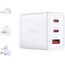 D-Link DCP-651 cargador de dispositivo móvil Universal Blanco Corriente alterna Carga rápida Interio