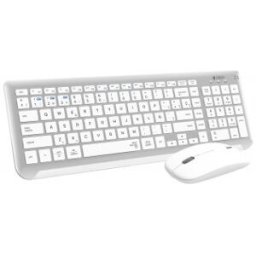 Subblim Teclado con Ratón Bluetooth + 2.4G Combo Dual Presti Español