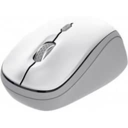 Trust Yvi+ RF Wireless + Bluetooth Óptico 1600 DPI Blanco