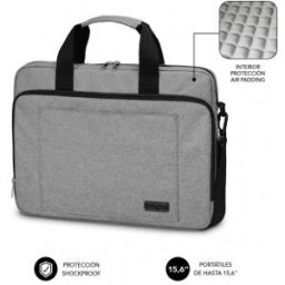 Subblim Maletín Ordenador Air Padding Laptop bag 15,6" Grey