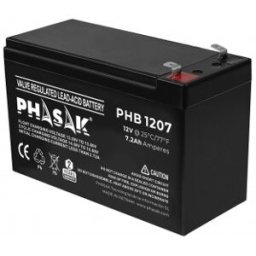 Phasak Batería 12V 7Ah - PHB 1207